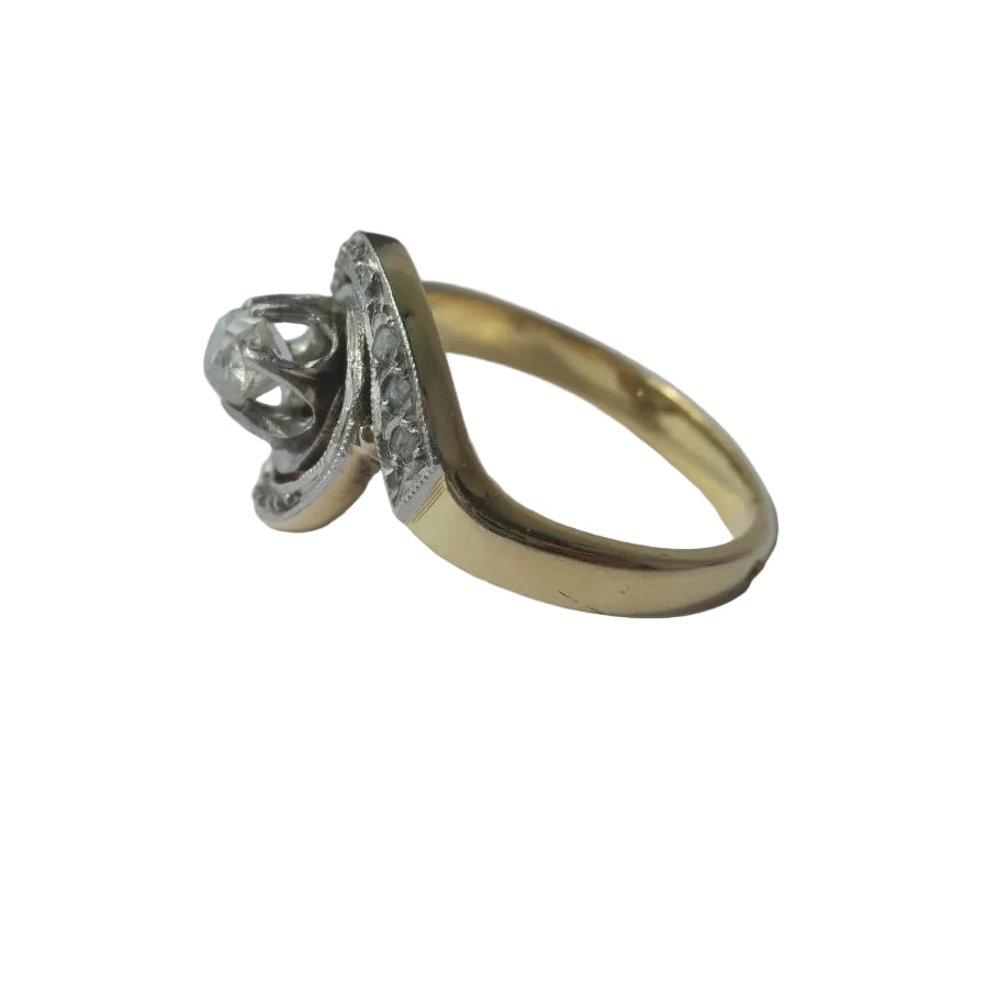 Bague Tourbillon diamants - Castafiore