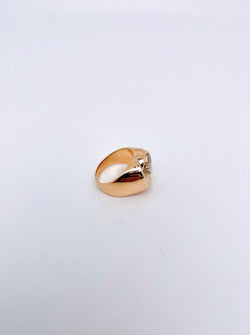 Bague Tourbillon diamants en or rose - Castafiore