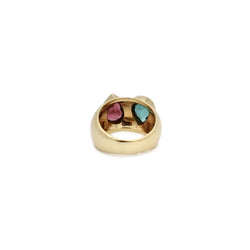 Bague tourmalines poires - Castafiore
