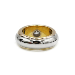 Bague Tricolore CARTIER en or jaune, rose, blanc et diamants - Castafiore