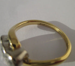 Bague trilogie diamants 0,50ct - Castafiore