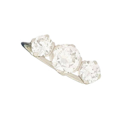 Bague trilogie diamants - Castafiore