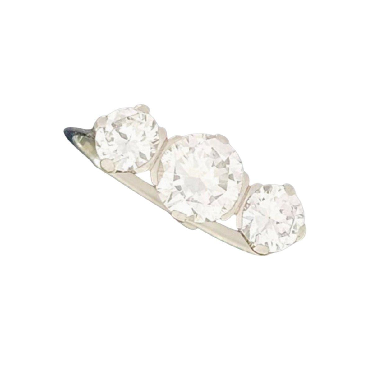 Bague trilogie diamants - Castafiore