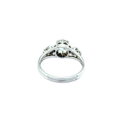 Bague Trilogie en or blanc et diamants - Castafiore