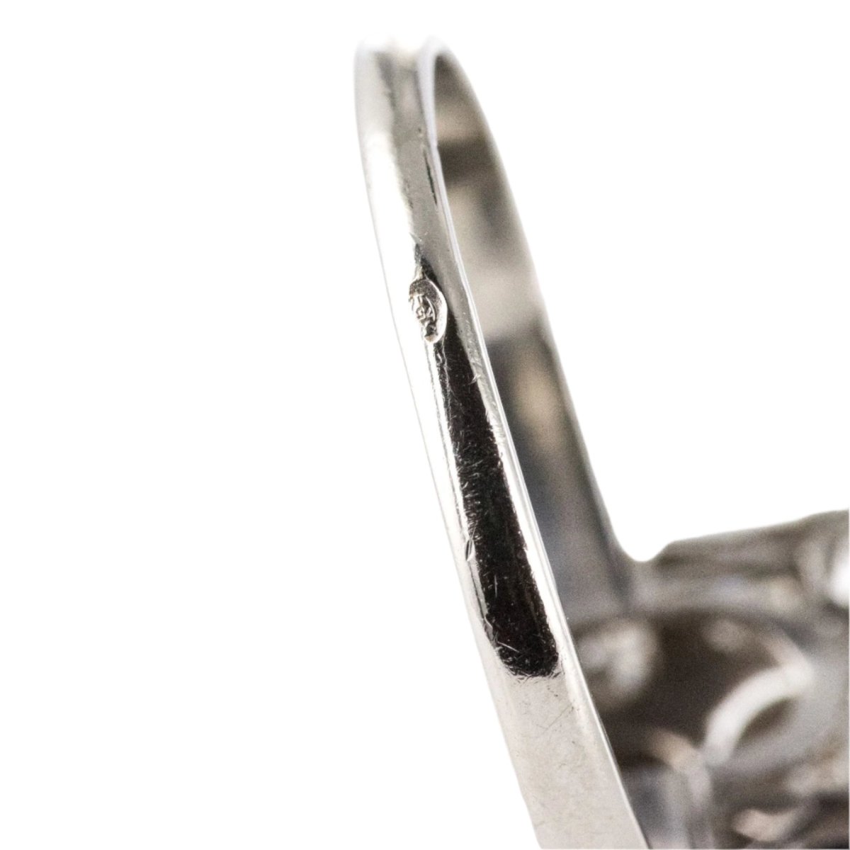 Bague Trilogie en or blanc et diamants - Castafiore