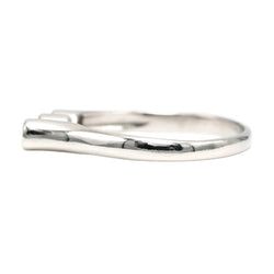Bague Trilogie en or blanc et diamants - Castafiore
