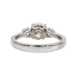 Bague Trilogie en or blanc et diamants - Castafiore