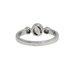 Bague Trilogie en or blanc, platine et diamants - Castafiore
