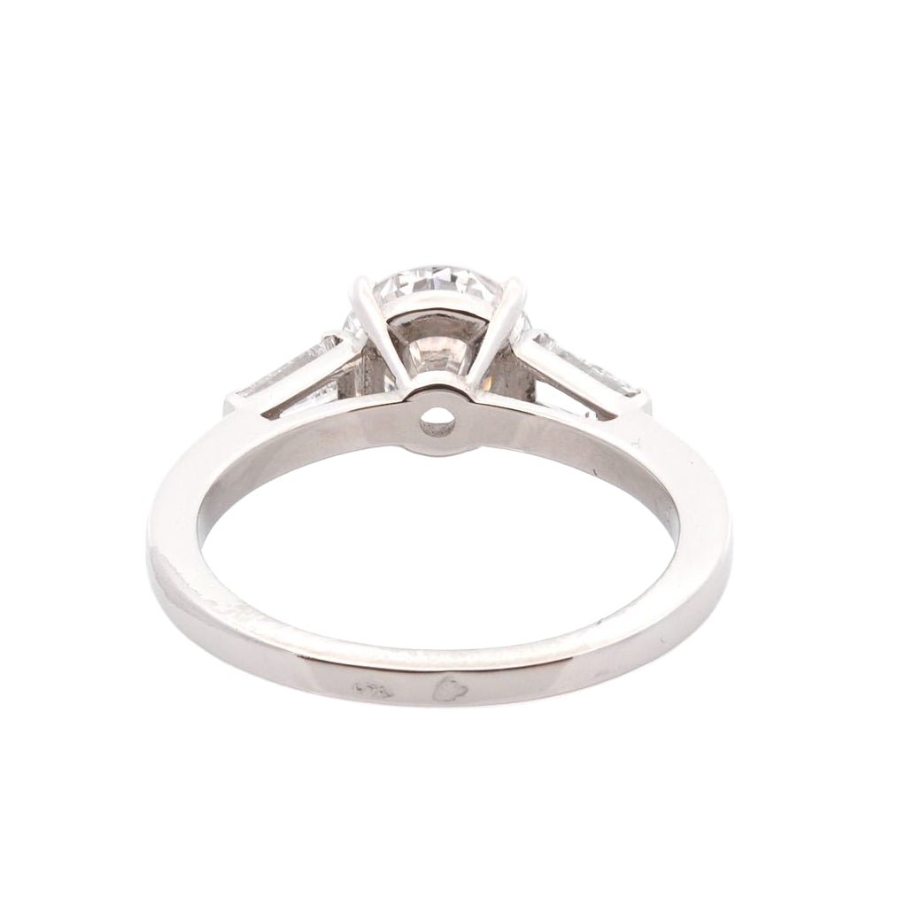 Bague Trilogie en platine et diamants - Castafiore