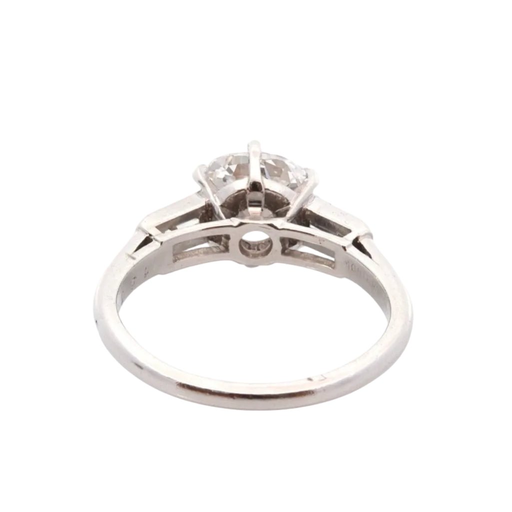 Bague Trilogie en platine et diamants - Castafiore