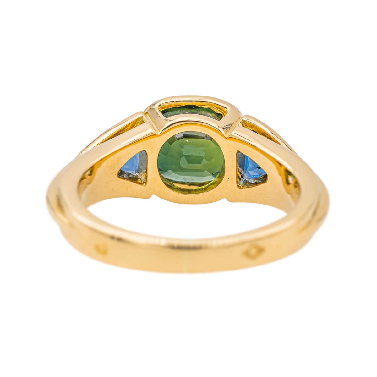 Bague Trilogie Or jaune Saphir - Castafiore