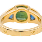 Bague Trilogie Or jaune Saphir - Castafiore