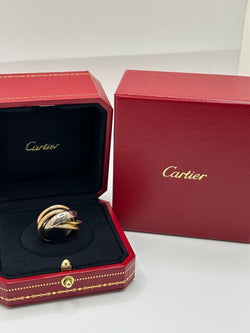 Bague Trinity Cartier 3 ors 6 anneaux - Castafiore