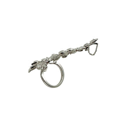 Bague Triple en or blanc et diamants - Castafiore