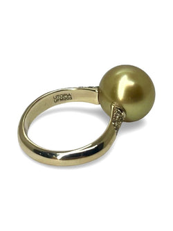 Bague Utopia perle et diamants - Castafiore