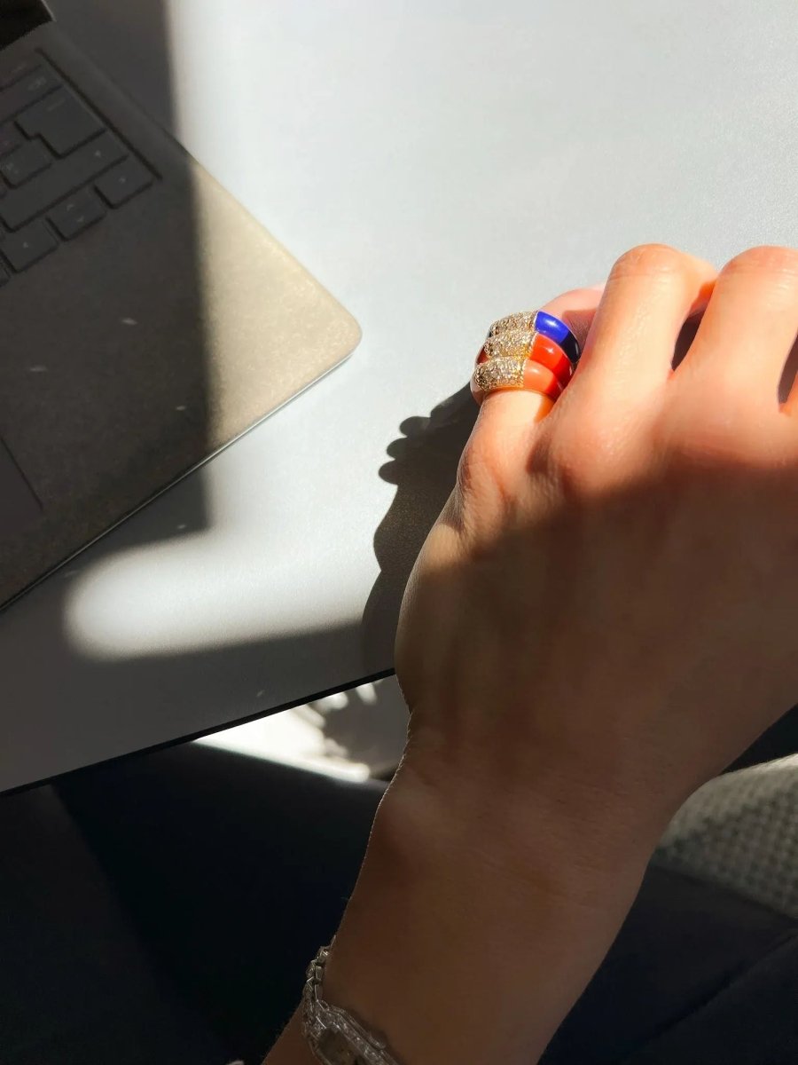 Bague Van Cleef & Arpels, collection Philippine - Castafiore