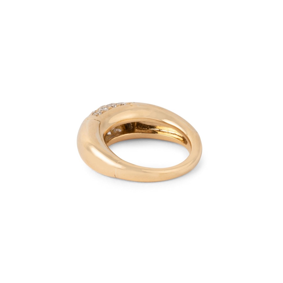 Bague Van Cleef & Arpels, collection Philippine en or jaune et diamants - Castafiore