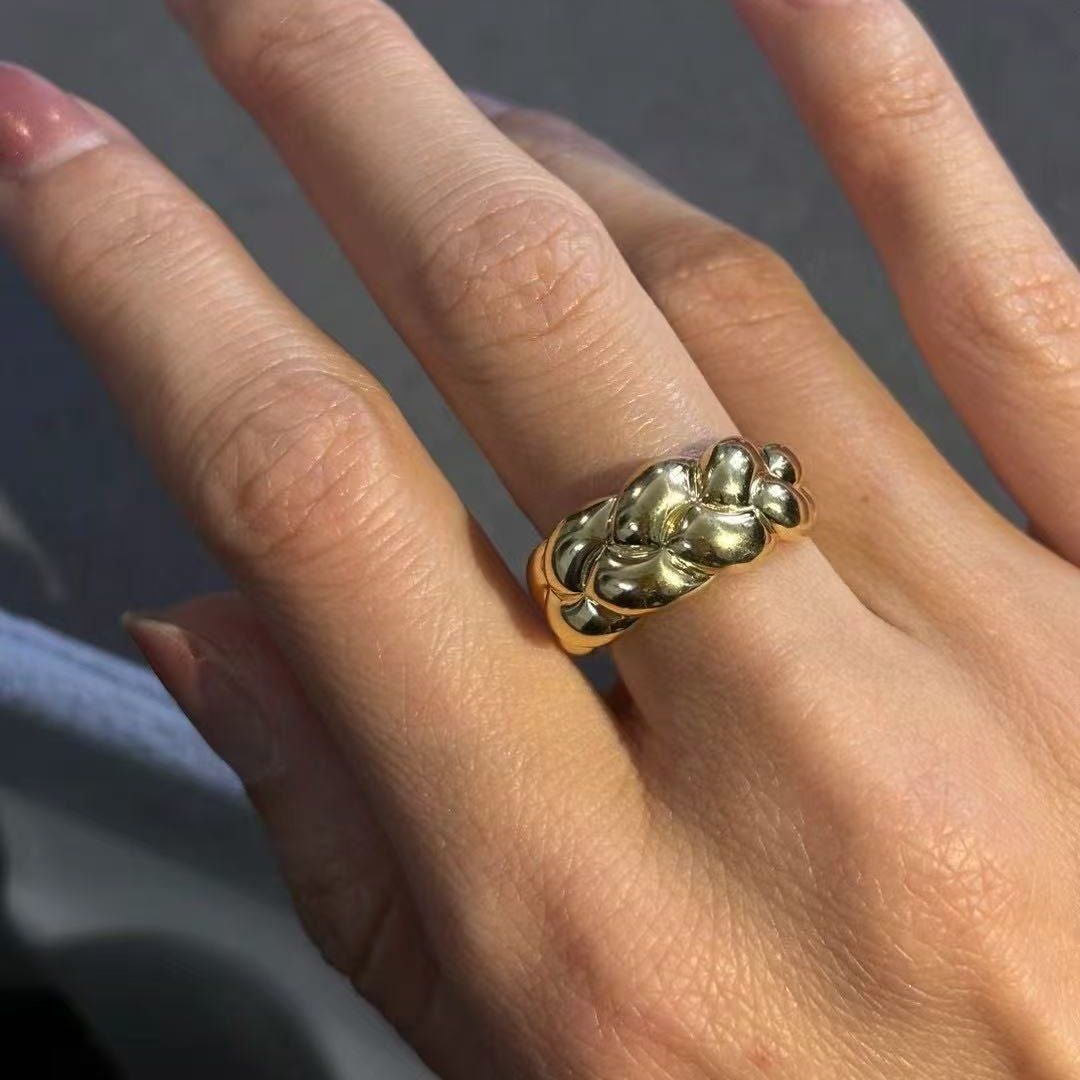 Bague VAN CLEEF & ARPELS en or jaune - Castafiore