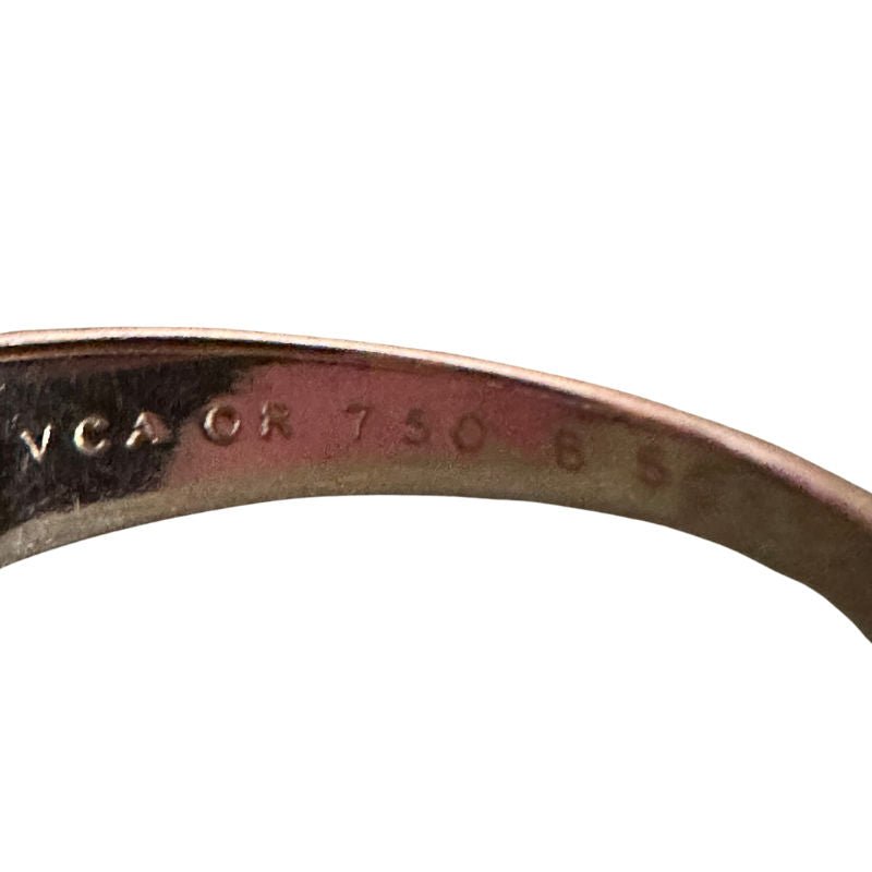 Bague VAN CLEEF & ARPELS en or jaune, diamants et lapis - lazuli - Castafiore