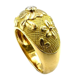 Bague VAN CLEEF & ARPELS en or jaune et diamant - Castafiore