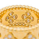 Bague Van Cleef & Arpels Perlée Or jaune Diamant - Castafiore