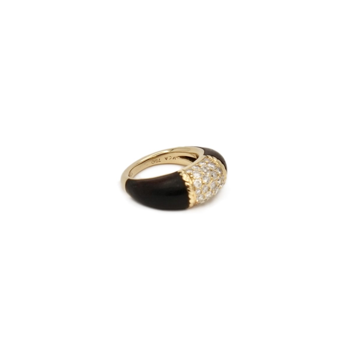 Bague VAN CLEEF & ARPELS "Philippine en or jaune, et diamants - Castafiore