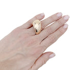 Bague VHERNIER "Pirouette" en or rose - Castafiore