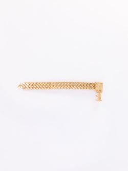 Bague vintage ceinture or jaune - Castafiore