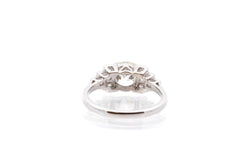 Bague vintage diamant 1,19 cts H/SI2 en or - Castafiore
