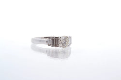 Bague vintage diamants en or 18k - Castafiore