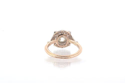 Bague vintage diamants en or et platine - Castafiore