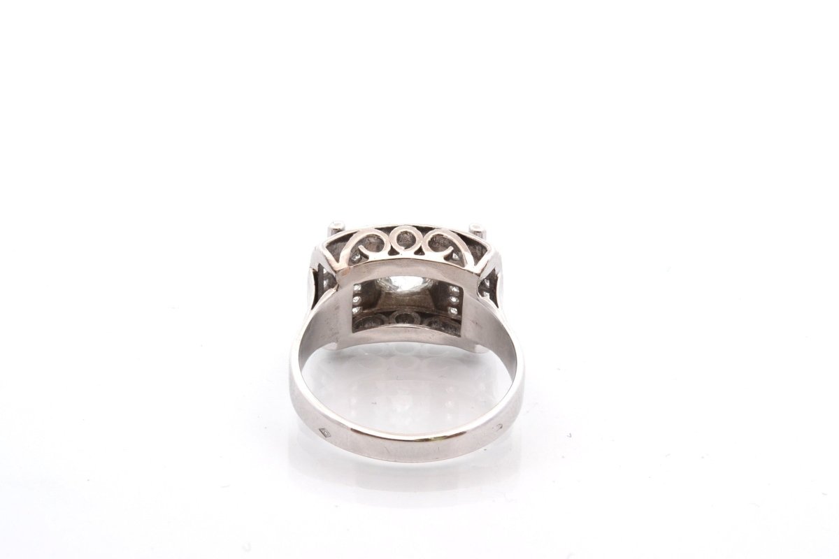 Bague vintage en or et diamants - Castafiore