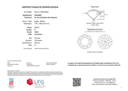 Bague vintage platine et diamants. - Castafiore