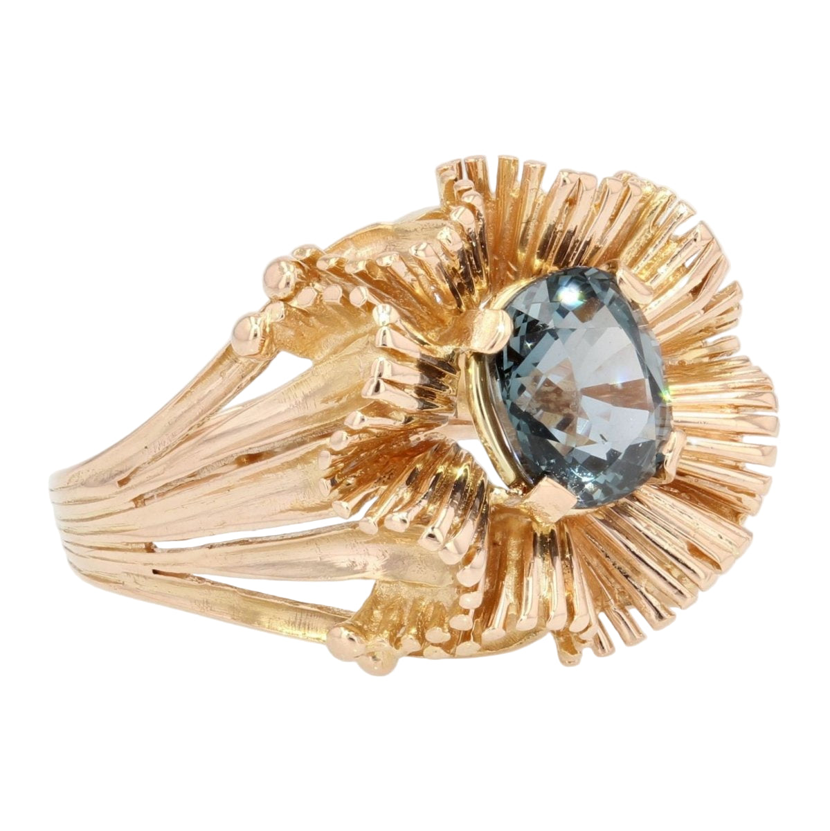 Bague vintage Spinelle coussin naturel - Castafiore