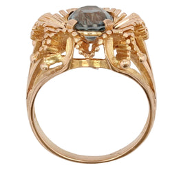 Bague vintage Spinelle coussin naturel - Castafiore