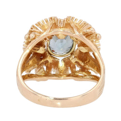 Bague vintage Spinelle coussin naturel - Castafiore