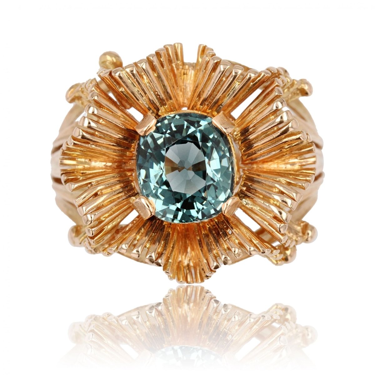 Bague vintage Spinelle coussin naturel - Castafiore