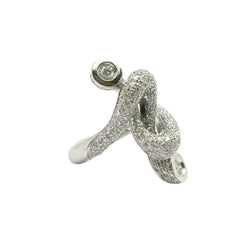 Baguen or blanc et diamants - Castafiore