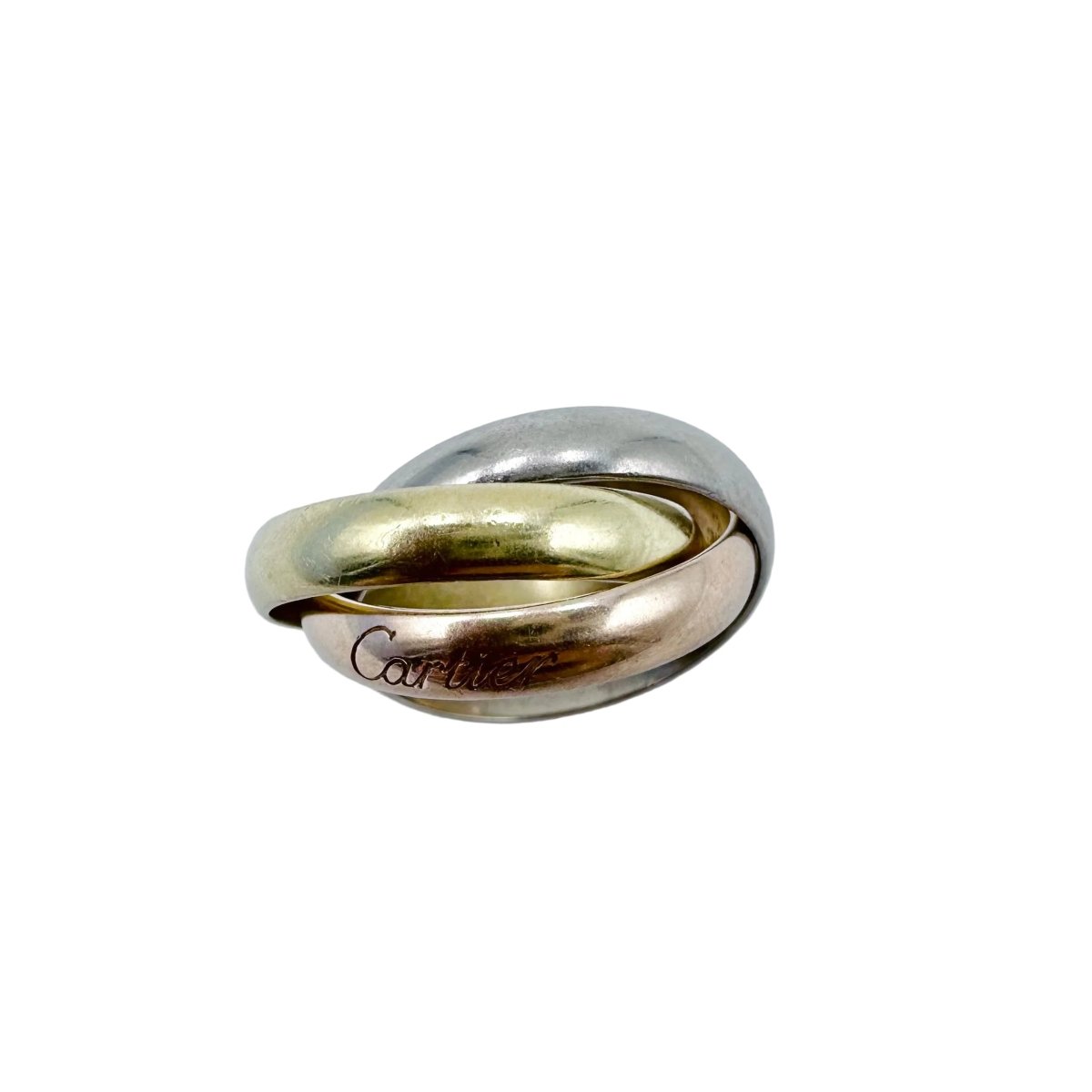 Baguer CARTIER "Trinity" en or jaune, or rose et or blanc - Castafiore