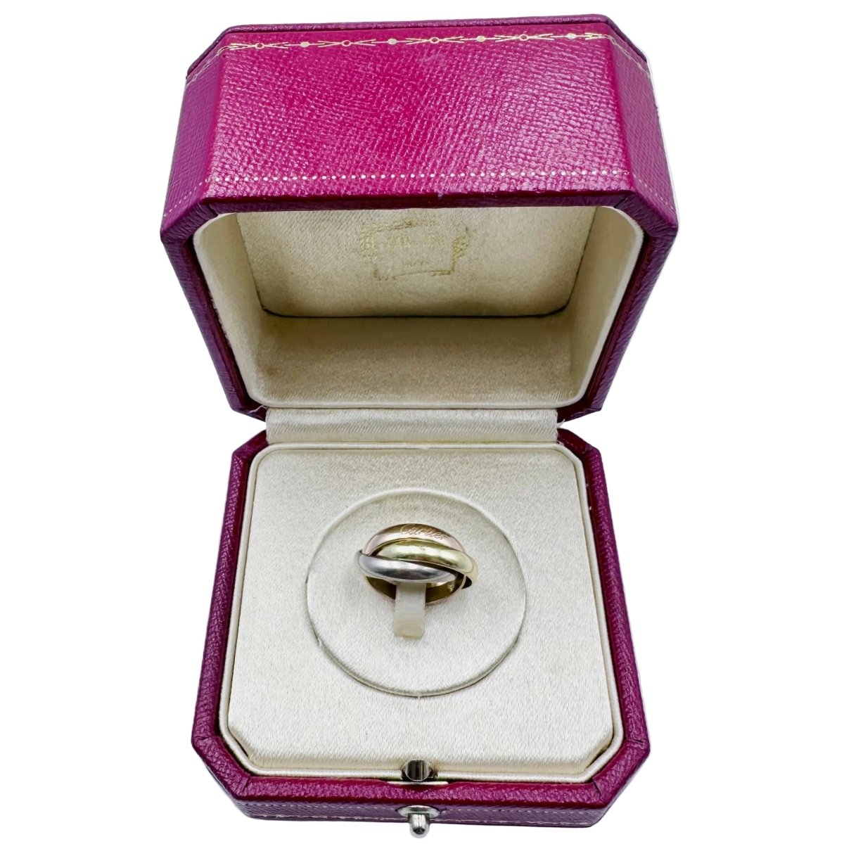 Baguer CARTIER "Trinity" en or jaune, or rose et or blanc - Castafiore