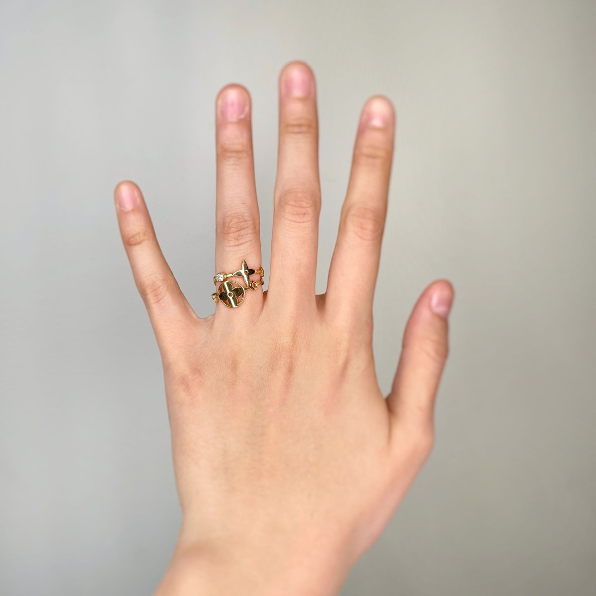 Bagues Monogramme Berg Skin - Louis Vuitton - Castafiore