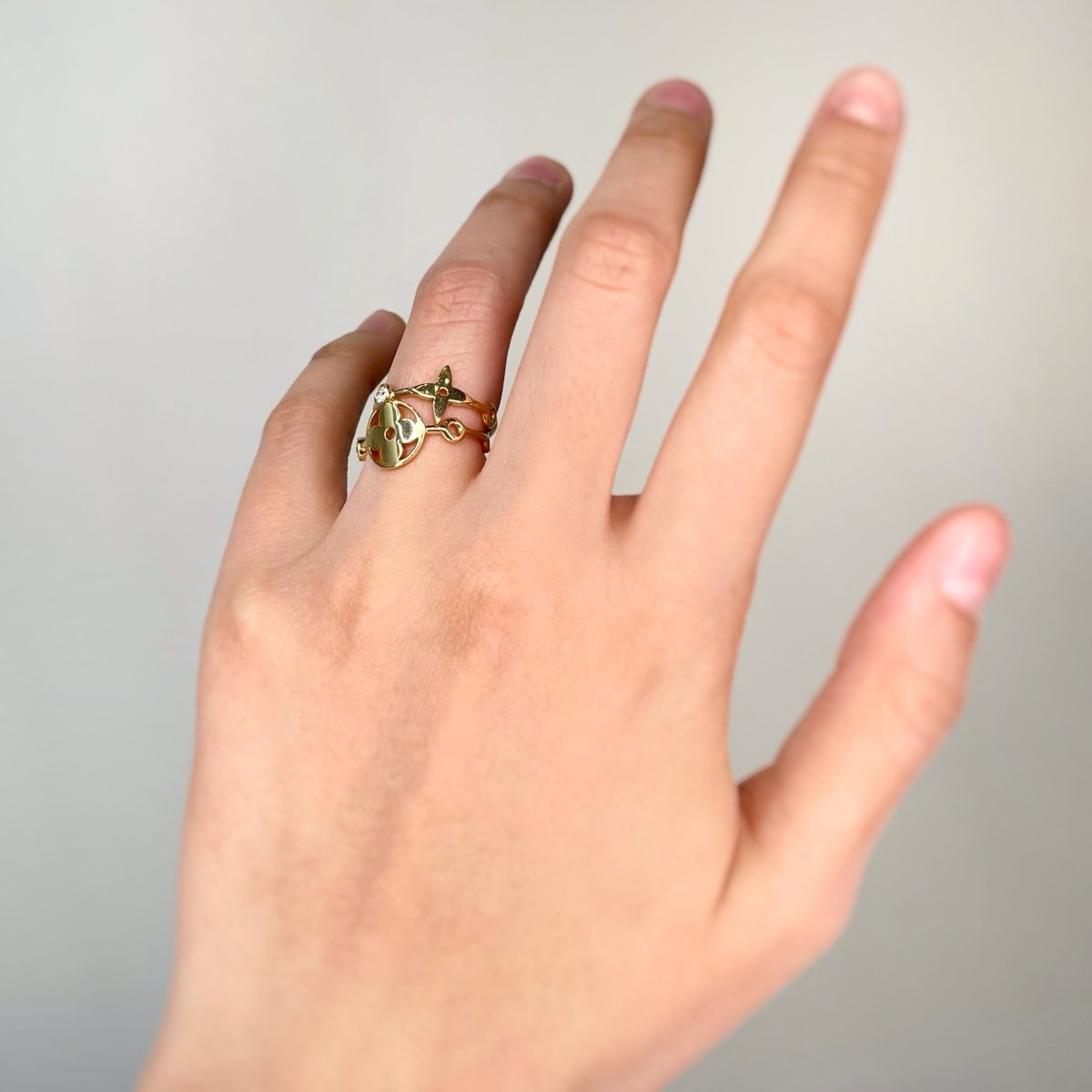 Bagues Monogramme Berg Skin - Louis Vuitton - Castafiore