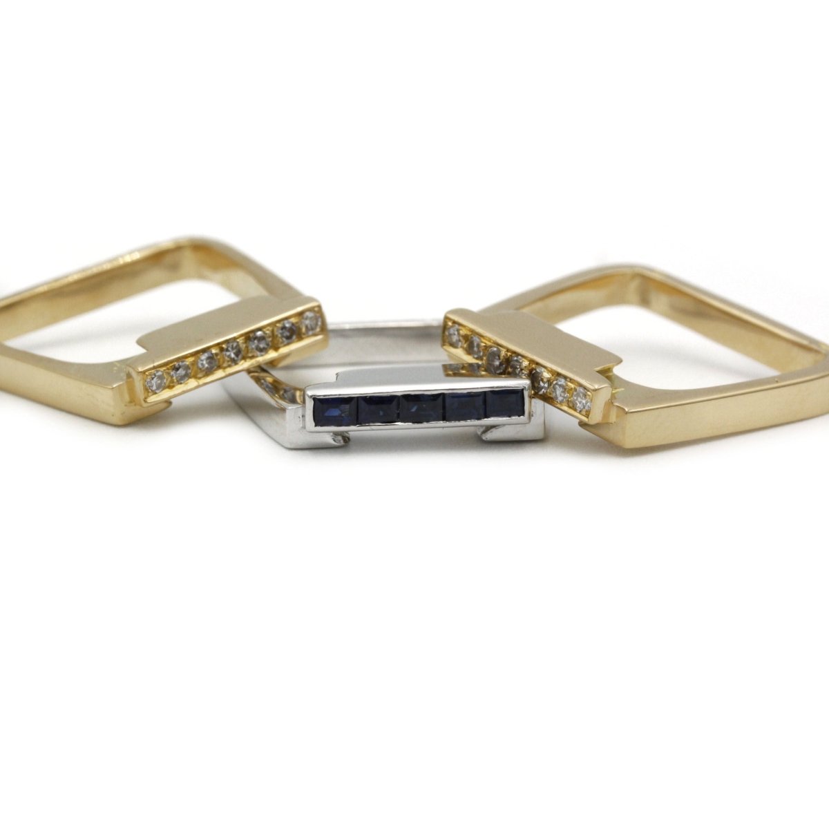 Bagues Or, Diamants & Saphirs - J. Vendôme - Castafiore