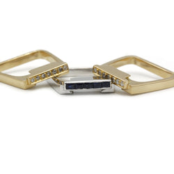 Bagues Or, Diamants & Saphirs - J. Vendôme - Castafiore