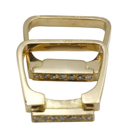 Bagues Tank J.VENDOME en or blanc, or jaune, saphirs et diamants - Castafiore