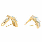 Balmain Boucles d'oreilles Or jaune Topaze - Castafiore