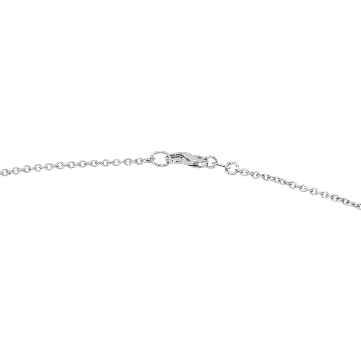 Balmain Collier Maille Forçat Or blanc - Castafiore