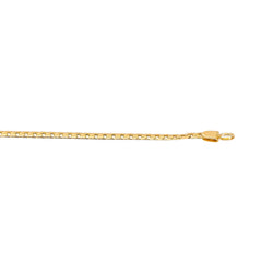 Yellow Gold Curb Chain Necklace