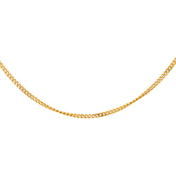 Necklace Curb chain Rose gold