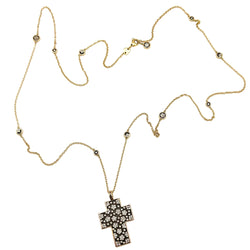 PASQUALE BRUNI "Ricami" Long necklace in Rose gold, Ruby and Diamonds